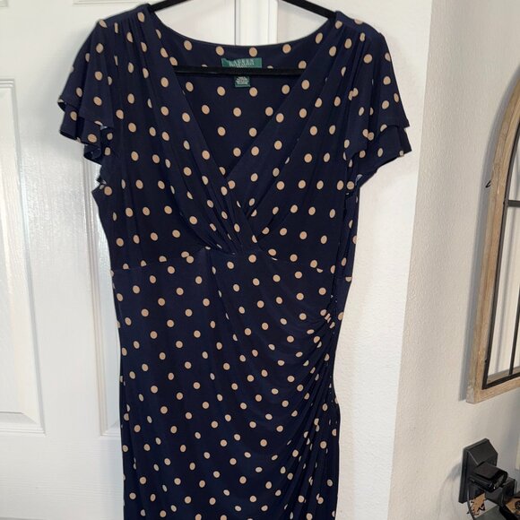 Ralph Lauren Women's Short Sleeve Dress Size 16 - Picture 1 of 2